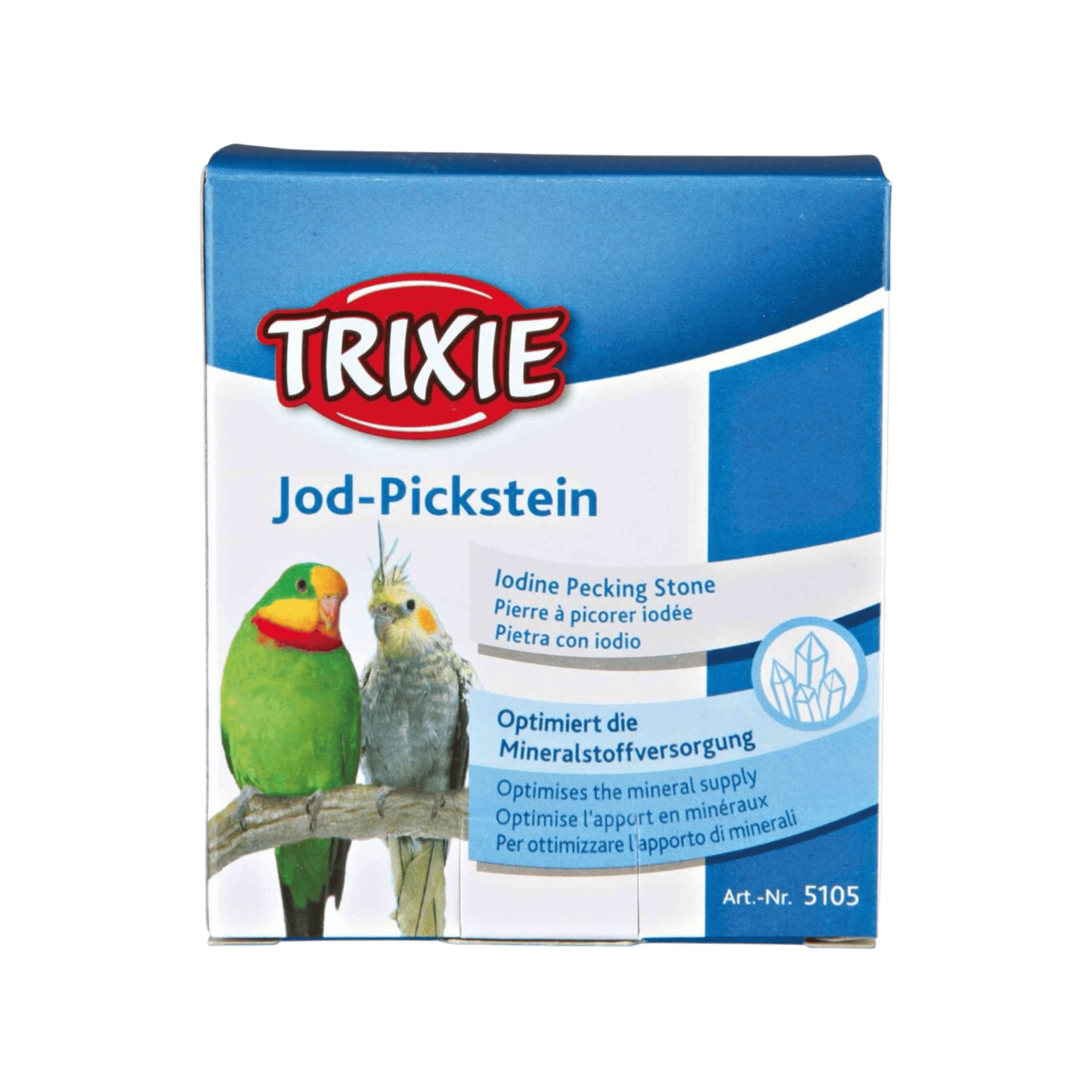 Minerální blok pro velké papoušky Jod Pickstein 90g TR
