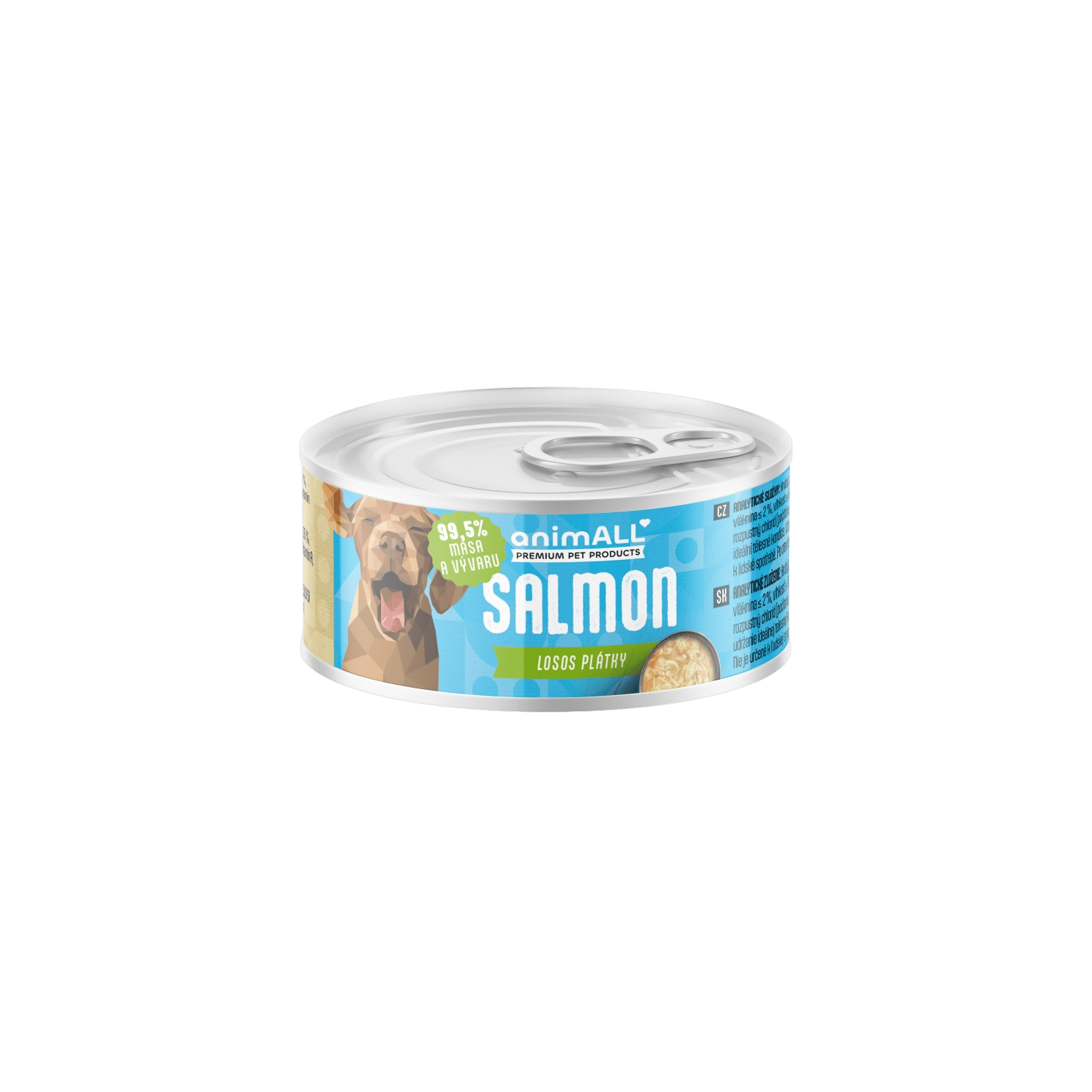 animALL konzerva pes Losos plátky 80g