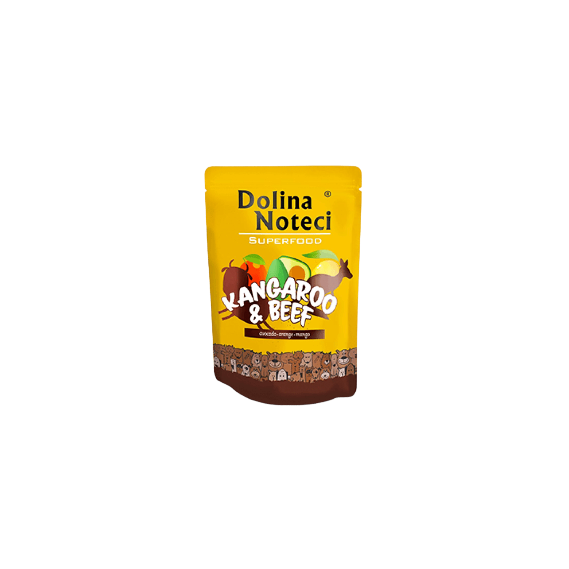 Dolina Noteci Dog kapsa SUPERFOOD klokan/hovězí 300g