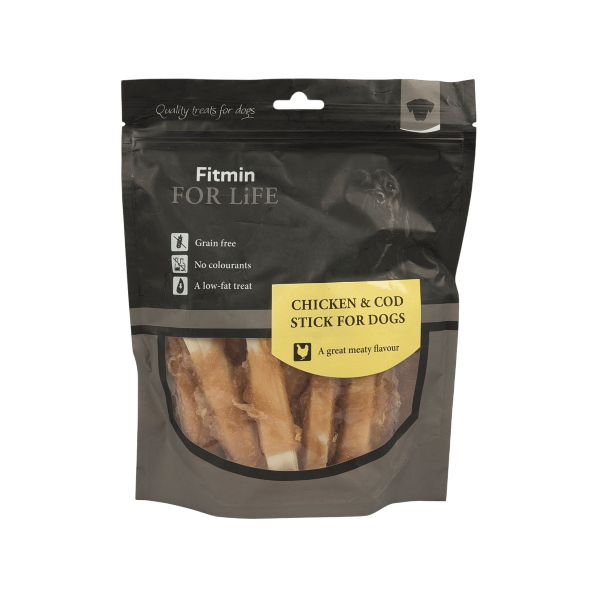 Pochoutka FFL dog treat Kuřecí tyčinka s treskou 400g