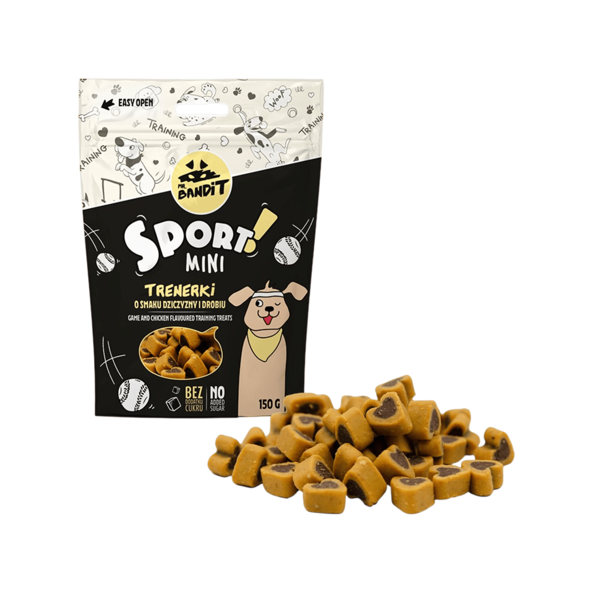 VetExpert Mr.Bandit pochoutka SPORT MINI kuře/zvěř150g