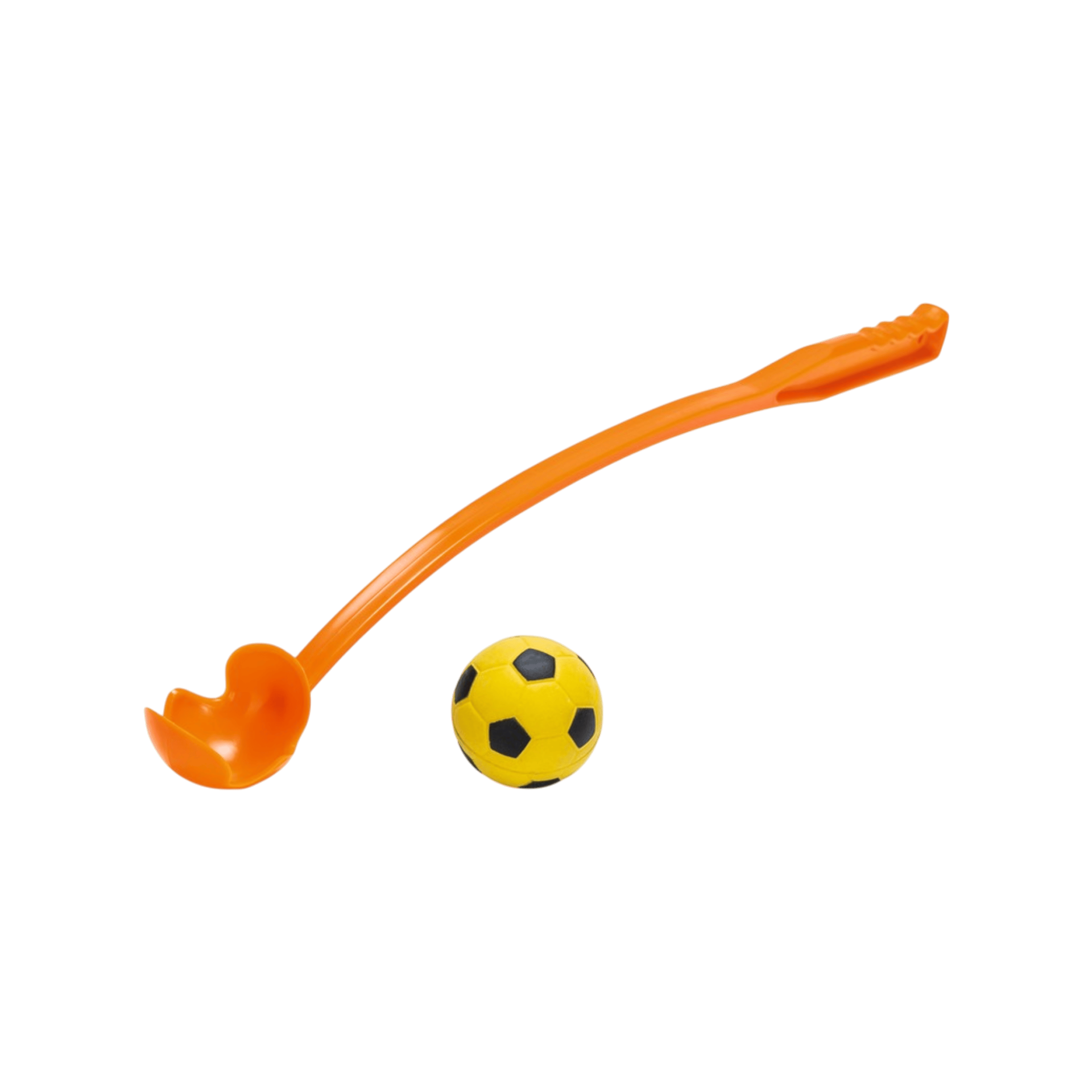 Hračka pes Házedlo 64cm oranž./červ. KAR