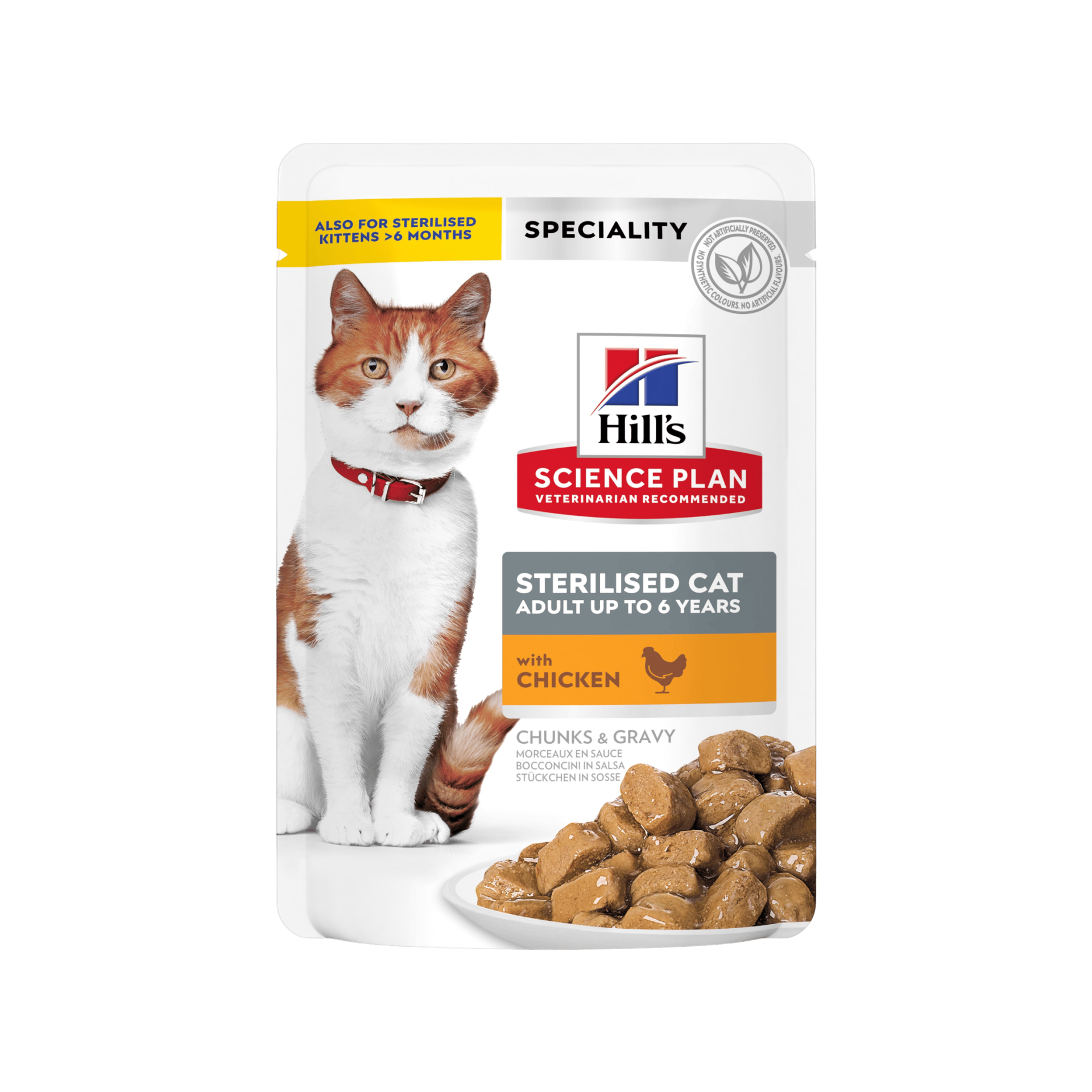 Hill's Fel. SP Adult Sterilised Chicken kapsa 12x85g