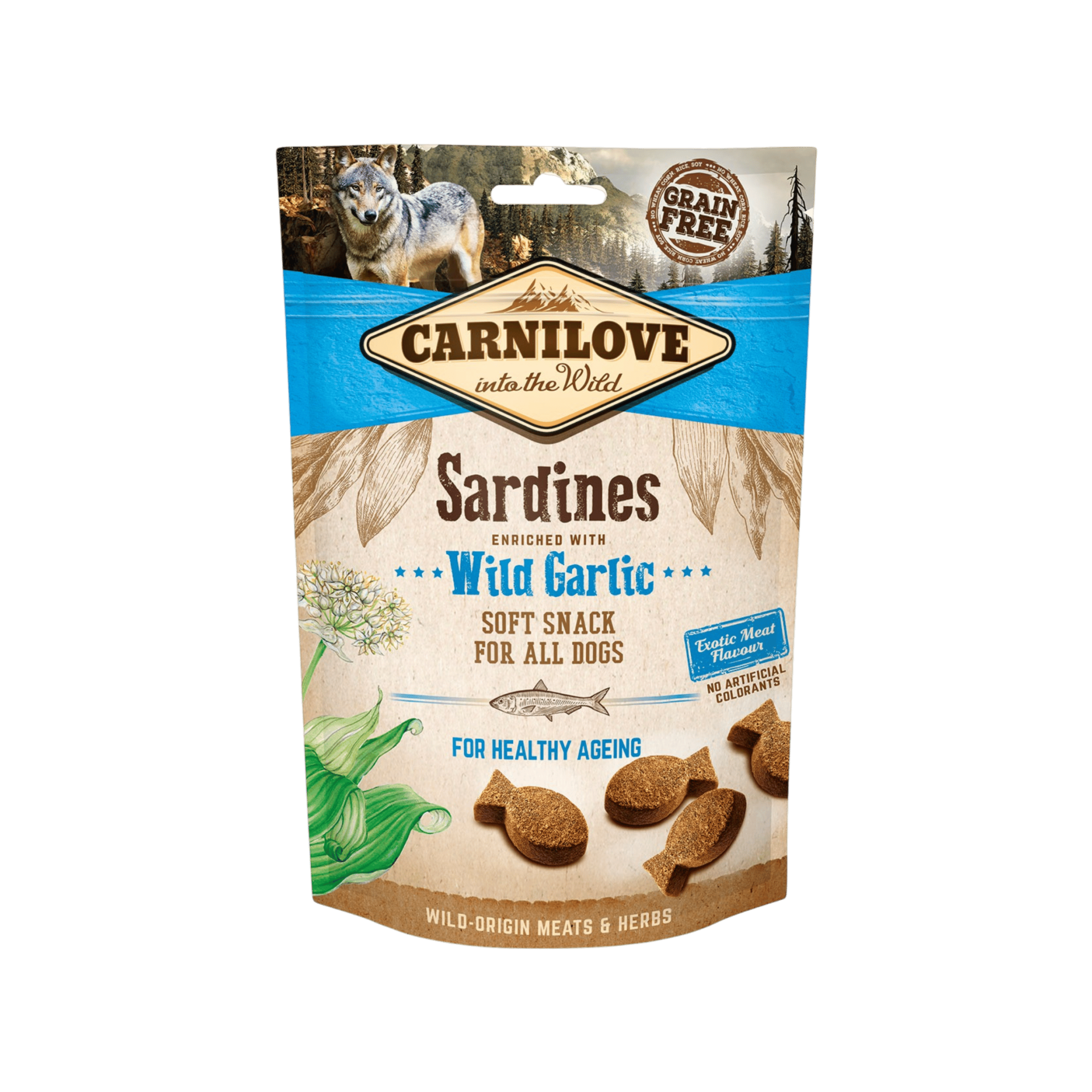 Carnilove Dog Semi Moist Sardines&Wild Garlic 200g