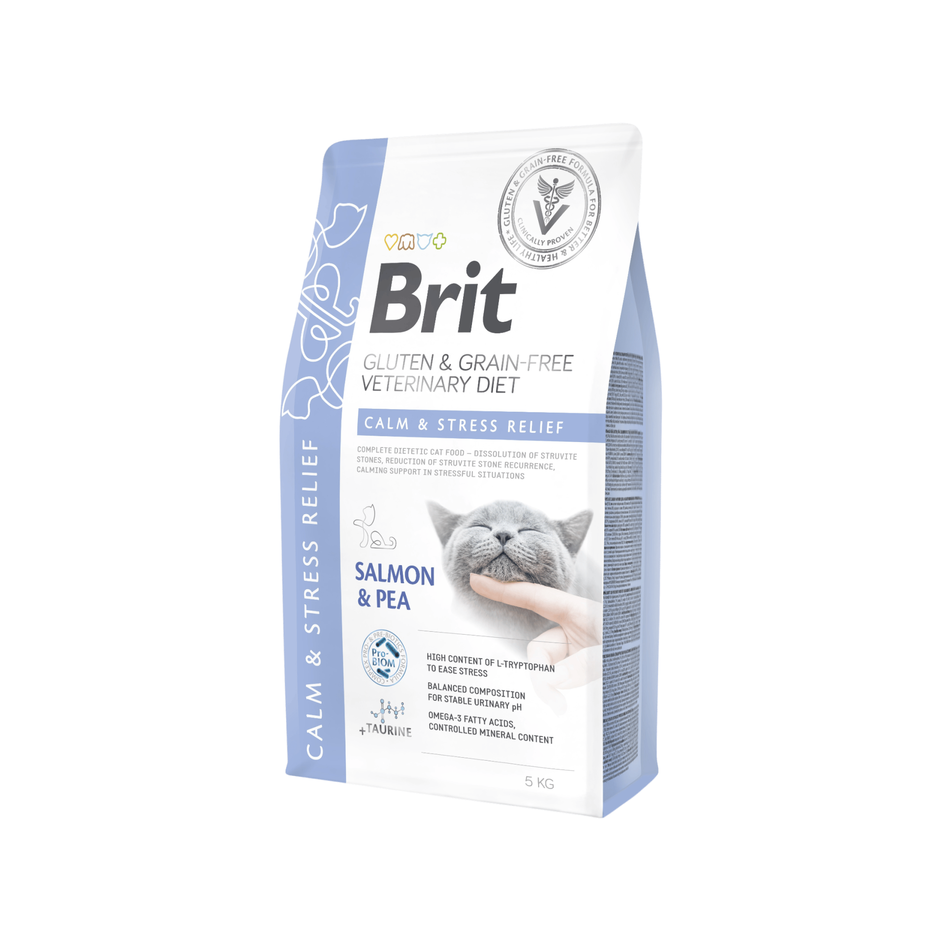 Brit VD Cat GF Care Calm&Stress Relief 5kg