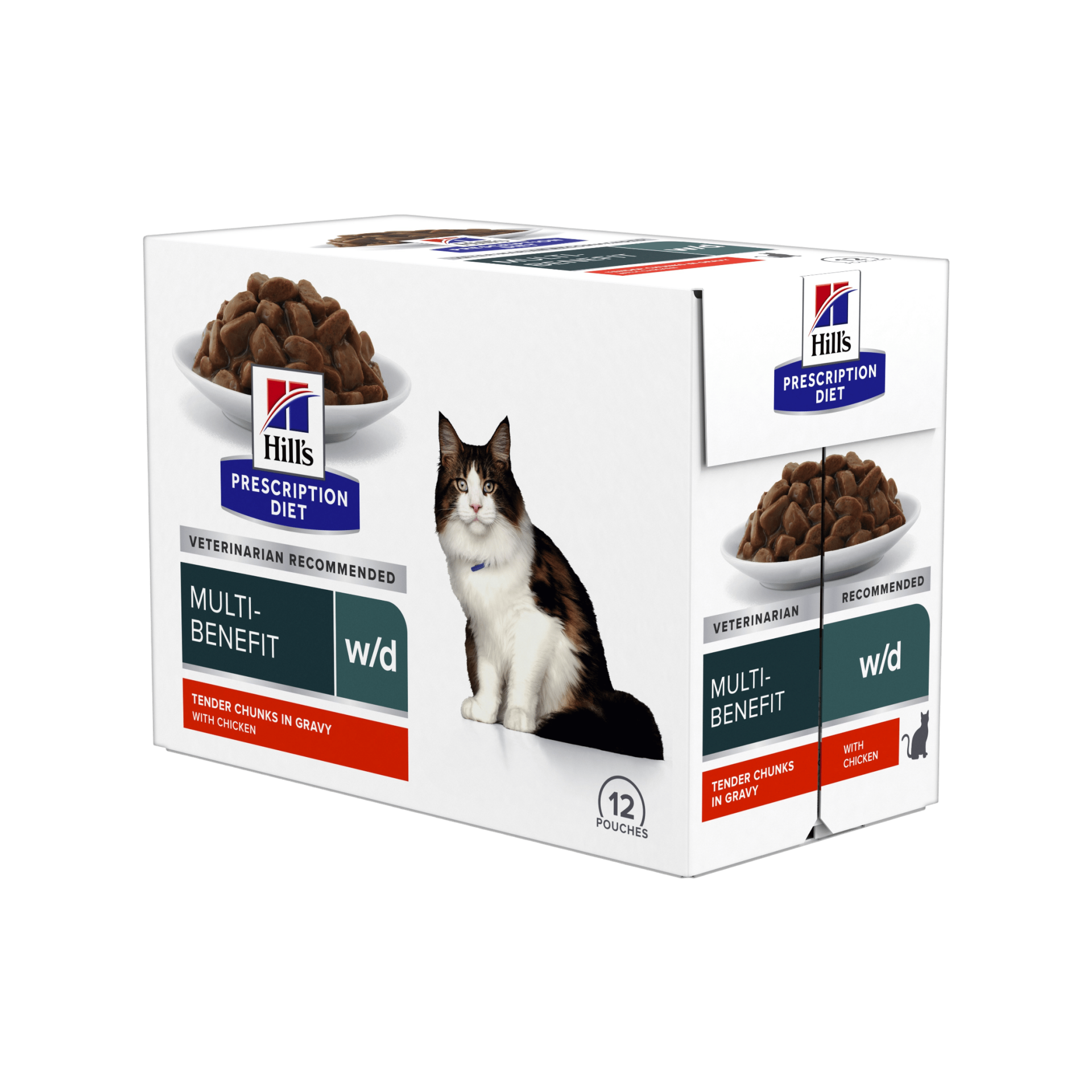Hill's Fel. PD W/D Multi - Benefit kapsa 12x85g