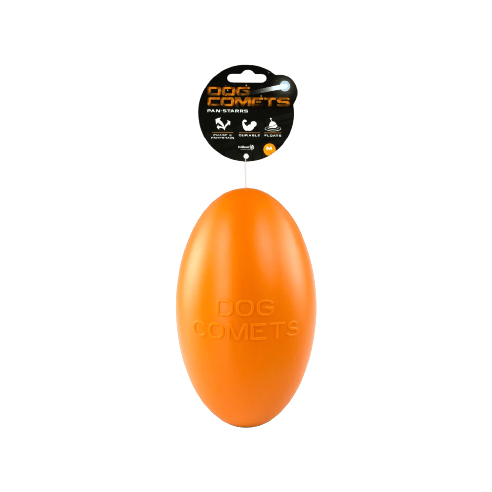 Hračka pes Dog Comets Pan-Stars M 20cm oranžová