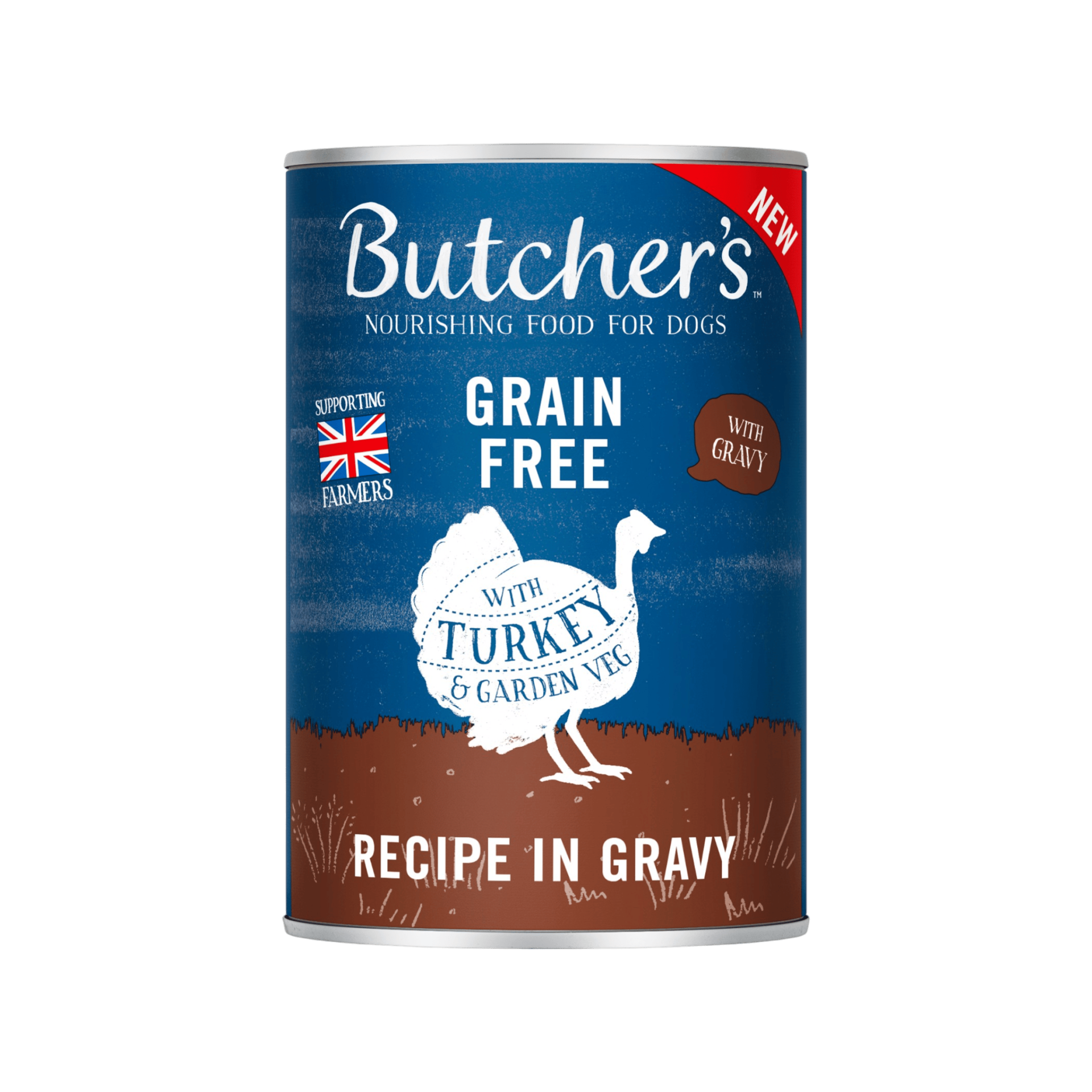 Butcher's Dog Original krůtí v omáčce konz. 400g