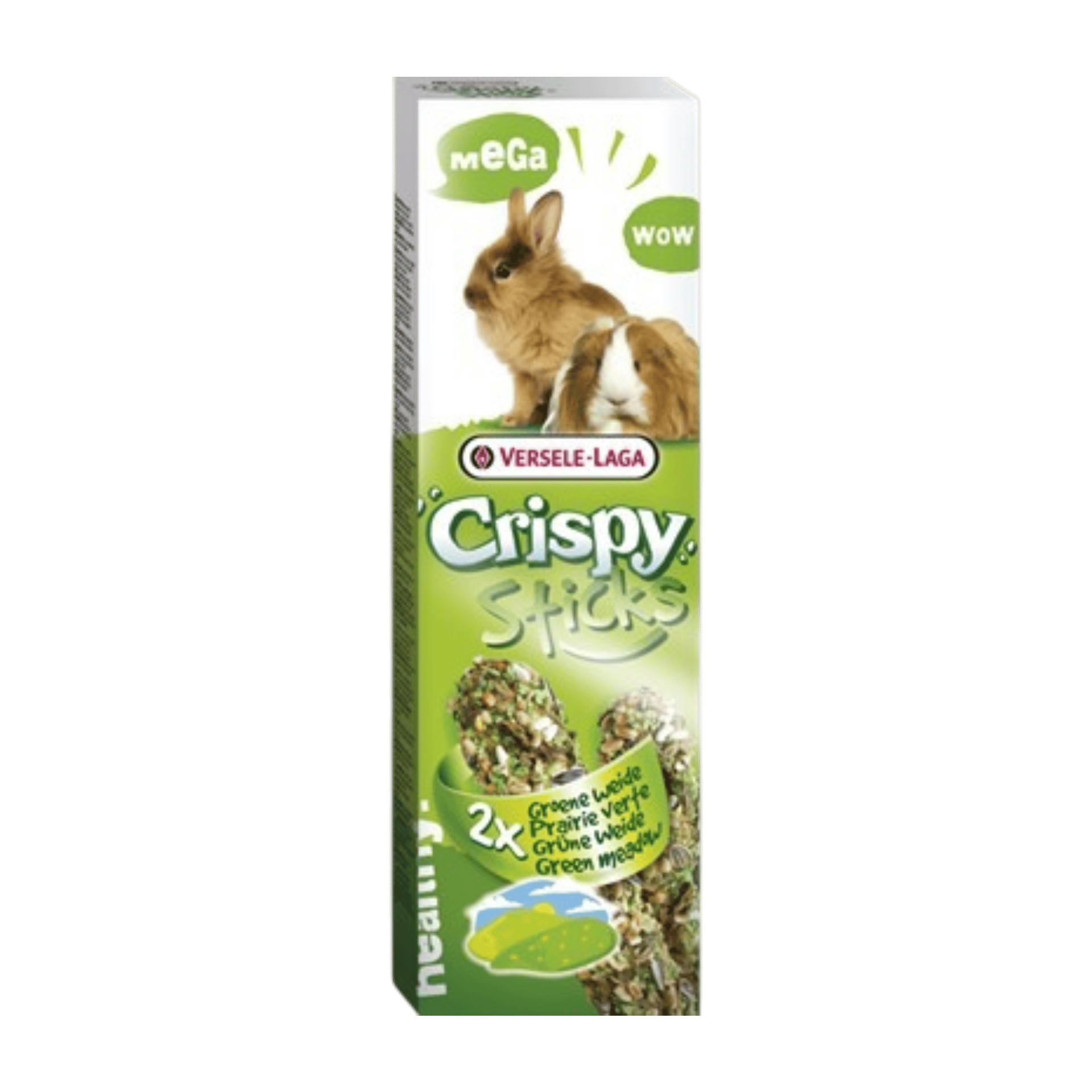 VL Crispy Sticks Rabbits-Guinea Pigs Green Meadow2x70g