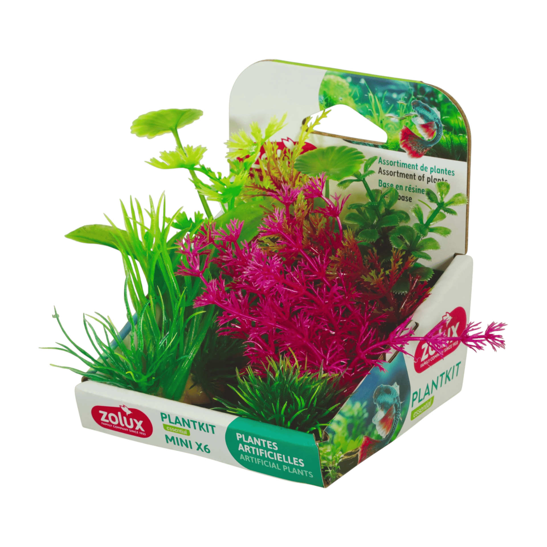 Rostliny akvarijní PLANTKIT 4 sada MINI 6ks Zolux
