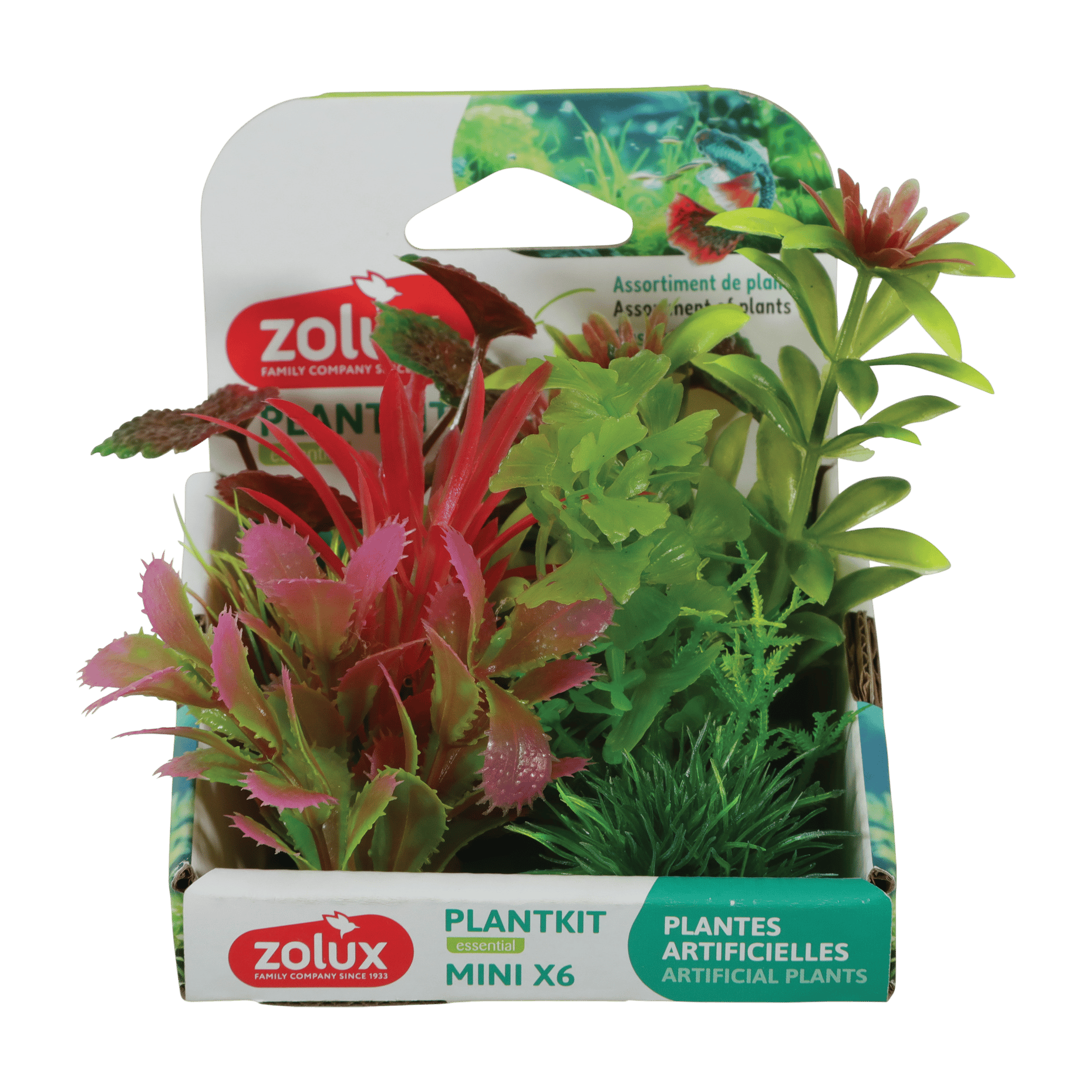 Rostliny akvarijní PLANTKIT 1 sada MINI 6ks Zolux