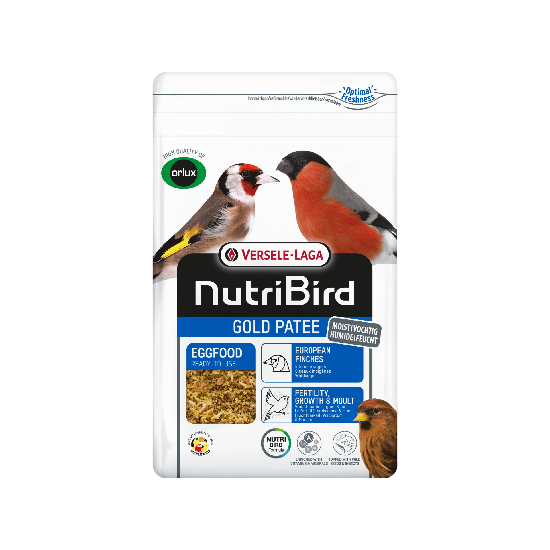 VL Nutribird Treats Gold Patee Europan Finches 1kg