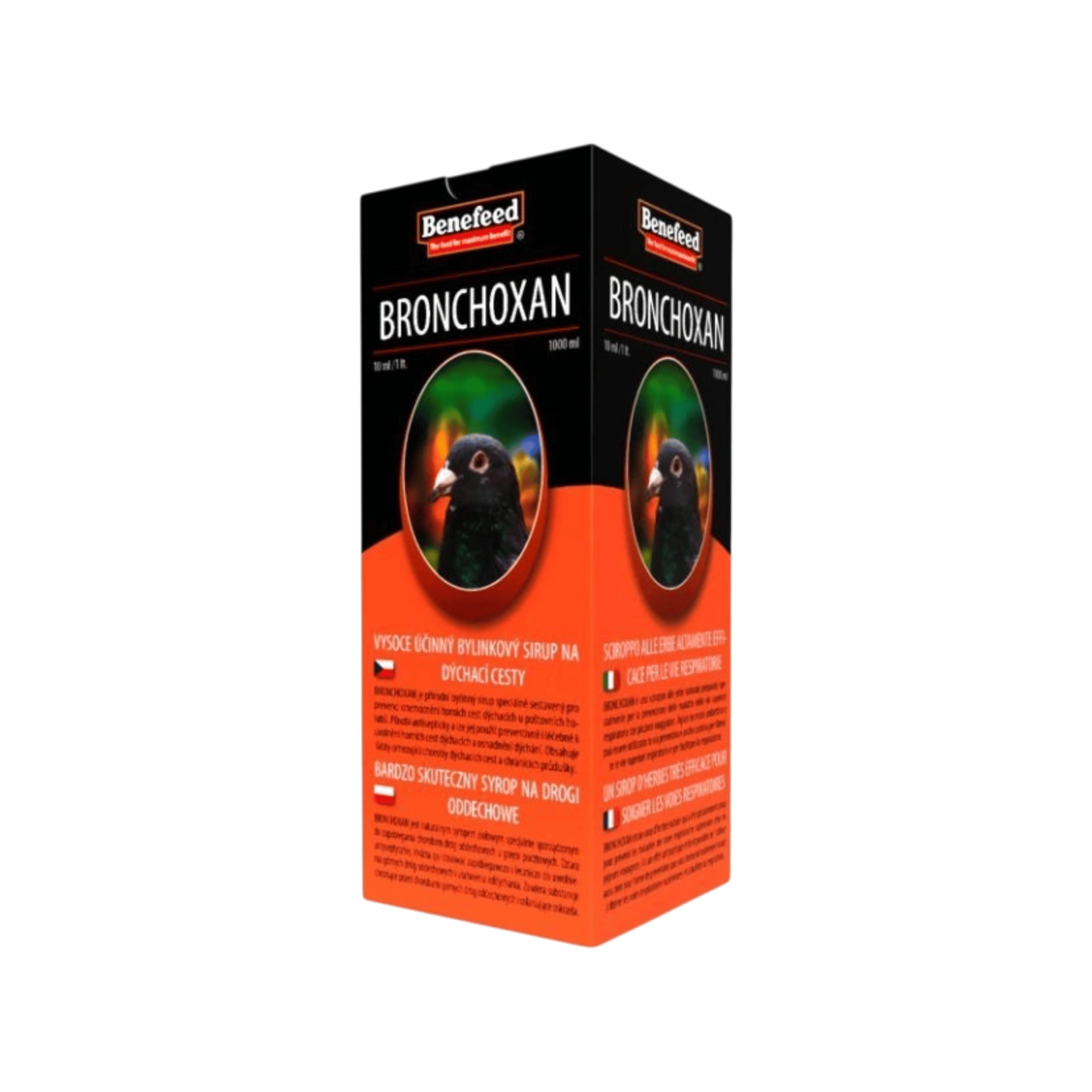 Bronchoxan pro holuby bylinný sirup 1l