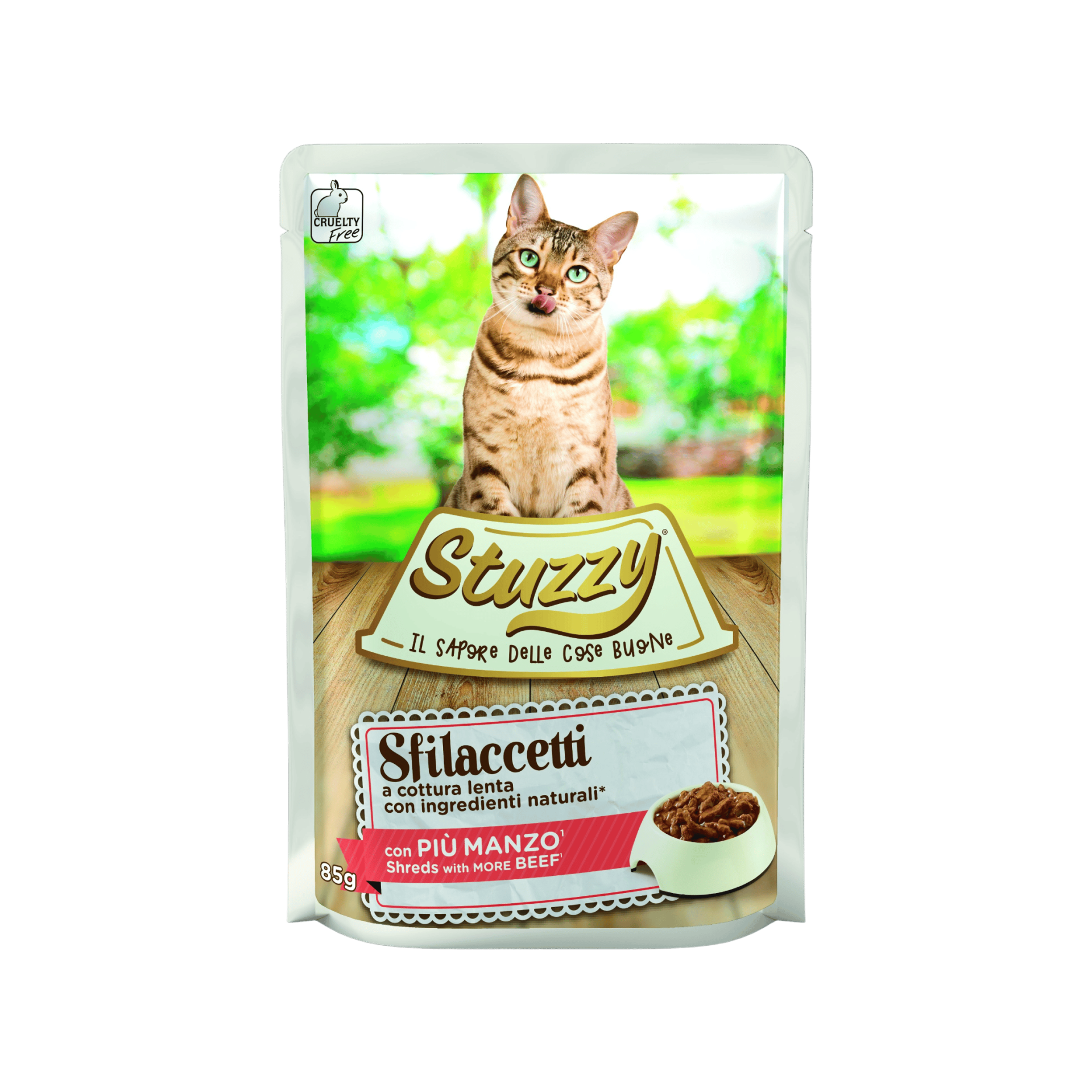 Stuzzy Cat kapsa Adult hovězí 85g