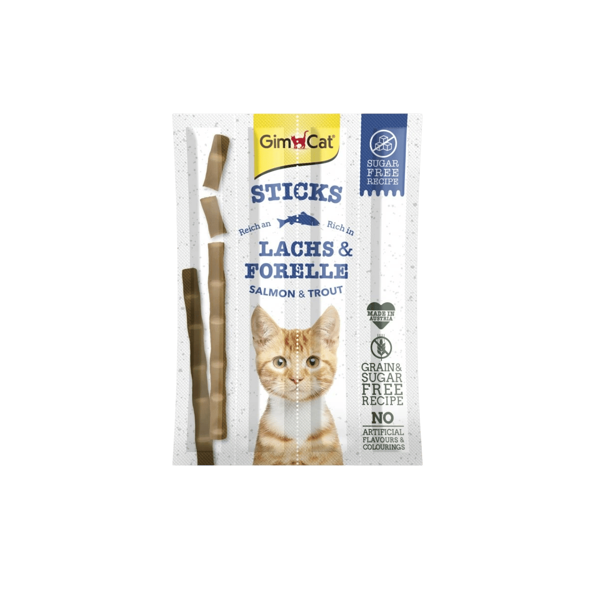 Gimcat Sticks losos+pstruh 4ks