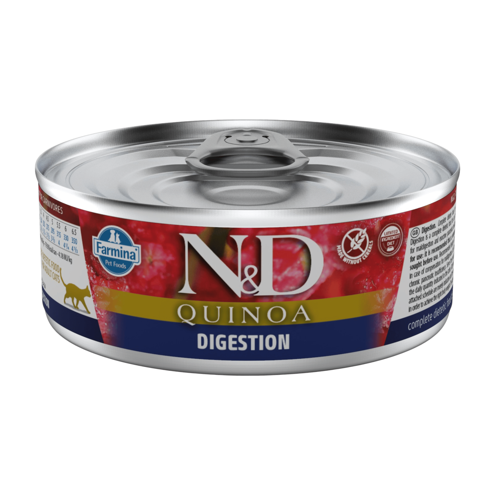 N&D CAT QUINOA Adult Digestion Lamb & Fennel 80g