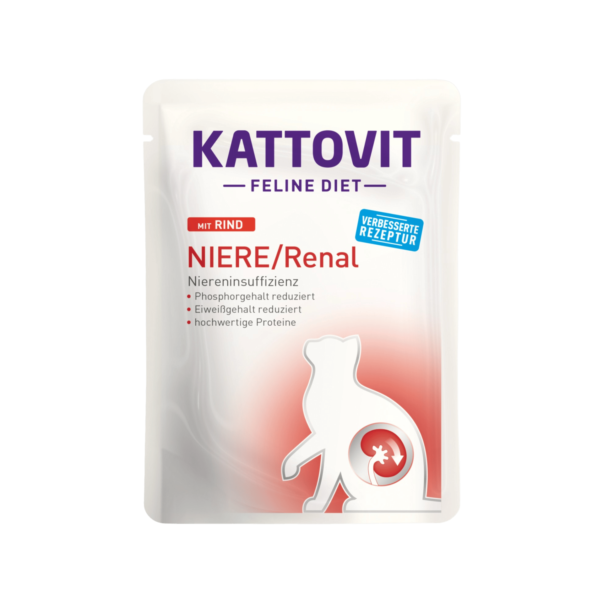 Kattovit Cat Renal hovězí kapsa 85g