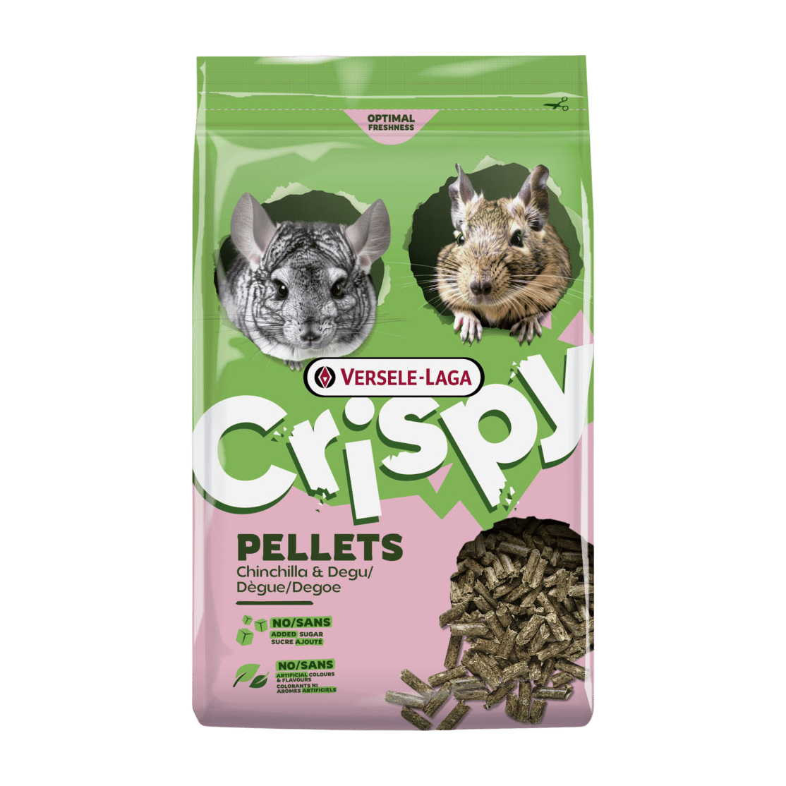 VL Crispy Pellets pro činčily a osmáky 1kg