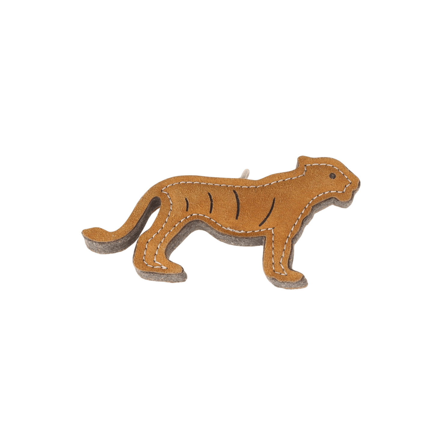 Hračka pes animALL Tygr malý kůže, natural 15x20cm