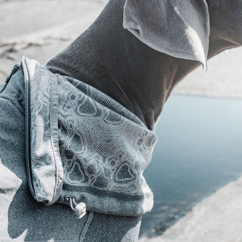Obleček Hurtta Body Warmer šedý 25S