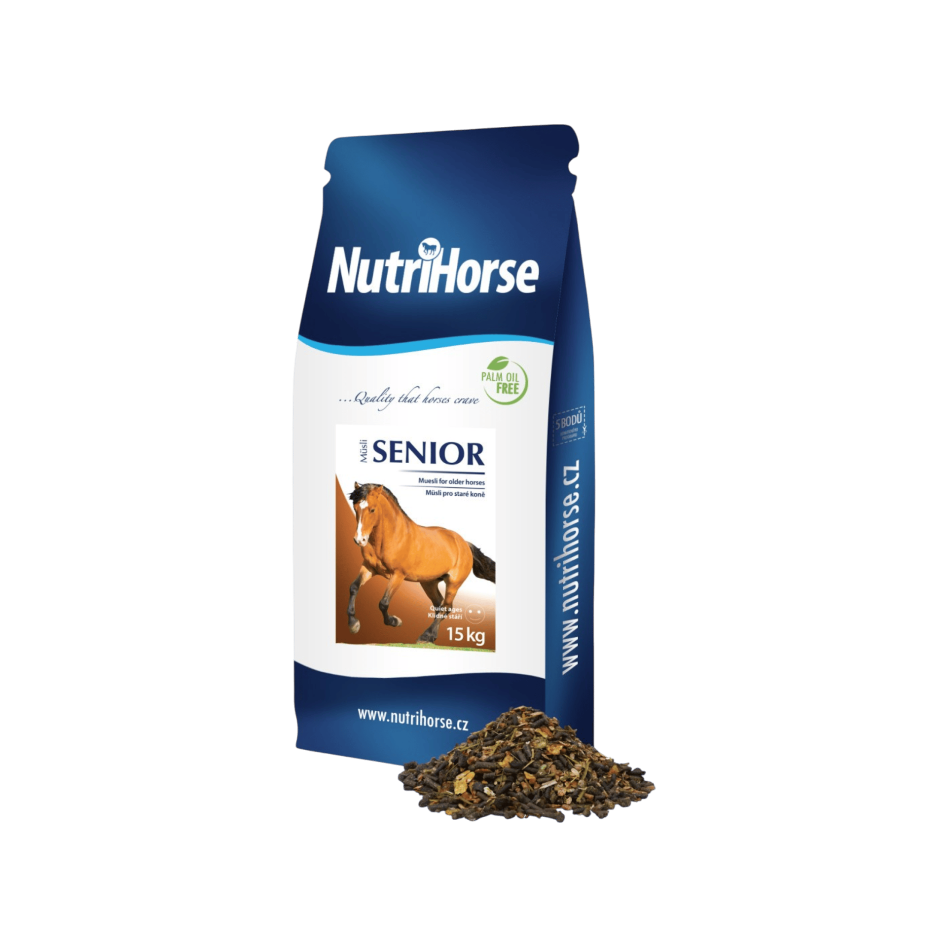 Nutri Horse Müsli Senior pro koně 15kg