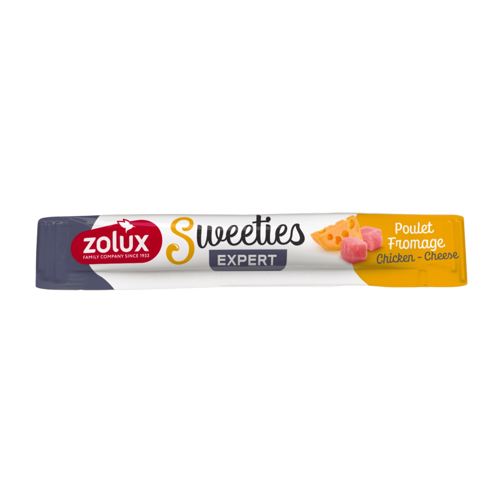 Pochoutka pes SWEETIES kuře+sýr krém.tyčinka 14g Zolux