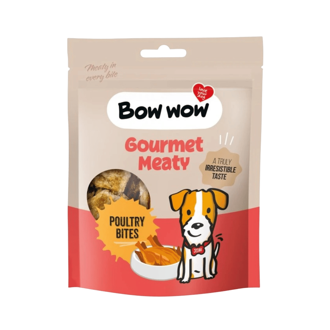 Bow wow poch. Drůbeží masíčka 60g