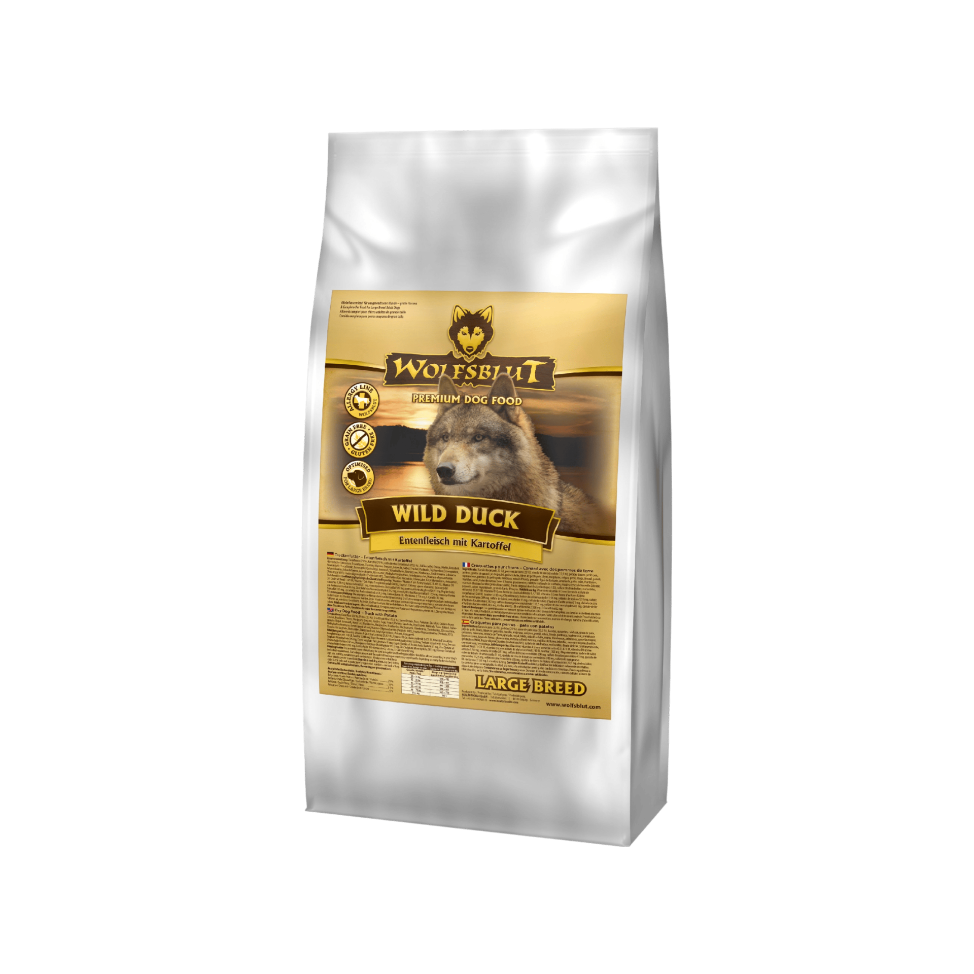 Wolfsblut Dog Large Breed Wild Duck 2kg