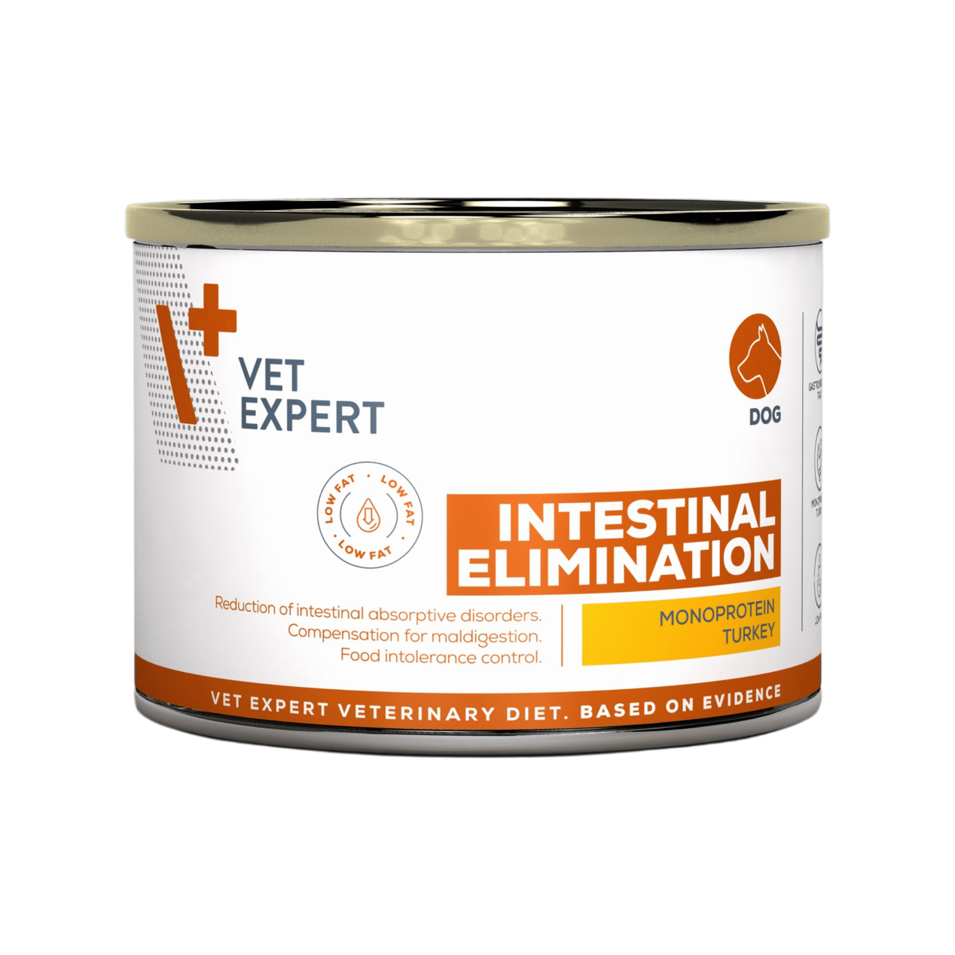 VetExpert VD 4T Intestinal Elim.Low Fat Dog konz.200g