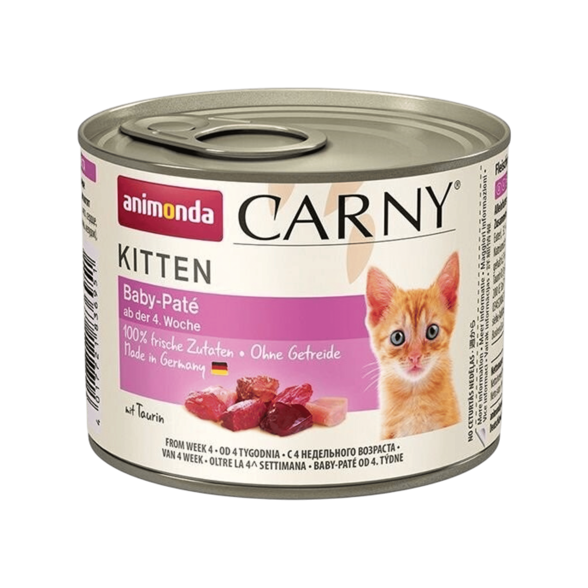 Animonda konz. kočka CARNY Baby paté hov/kuře 200g