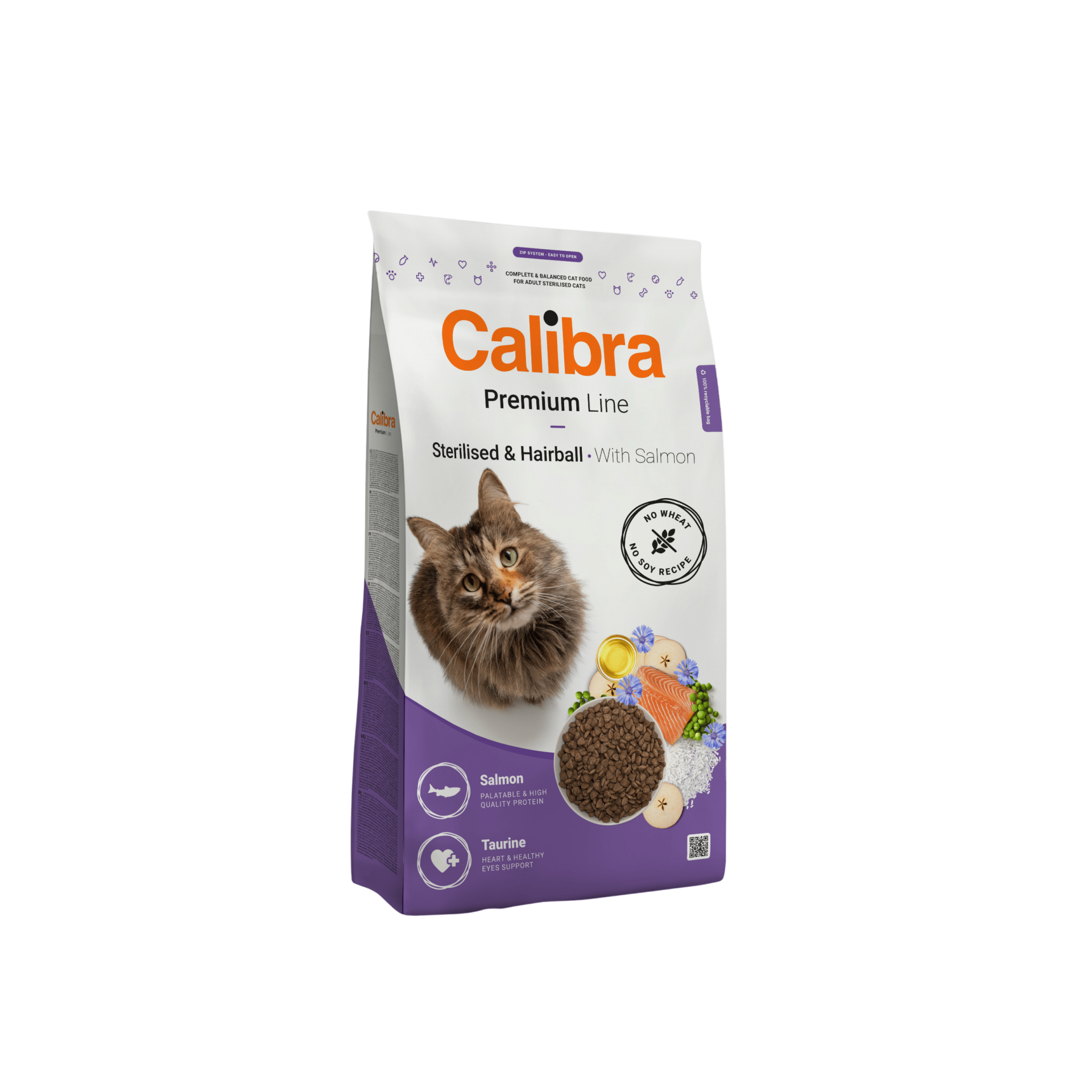 Calibra Cat Premium Line Steril.&Hairball w. Salm. 2kg