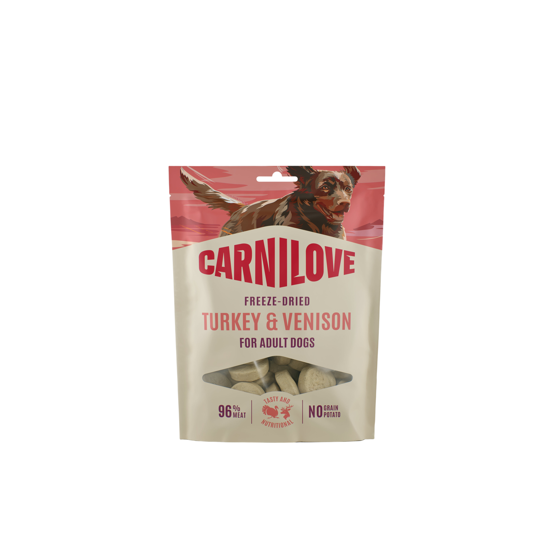 Carnilove Dog Freeze-Dried Turkey&Venison 60g