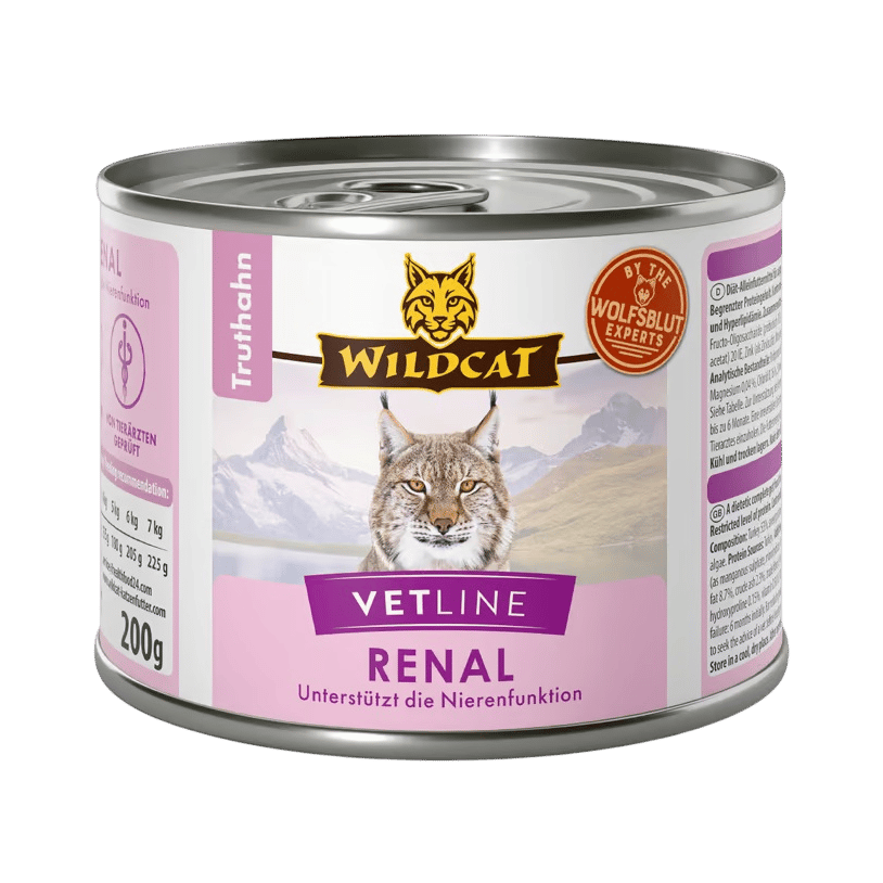 Wildcat VetLine Renal Turkey konz. 200g
