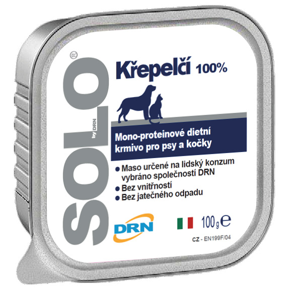 SOLO Quaglia 100% (křepelka) vanička 100g