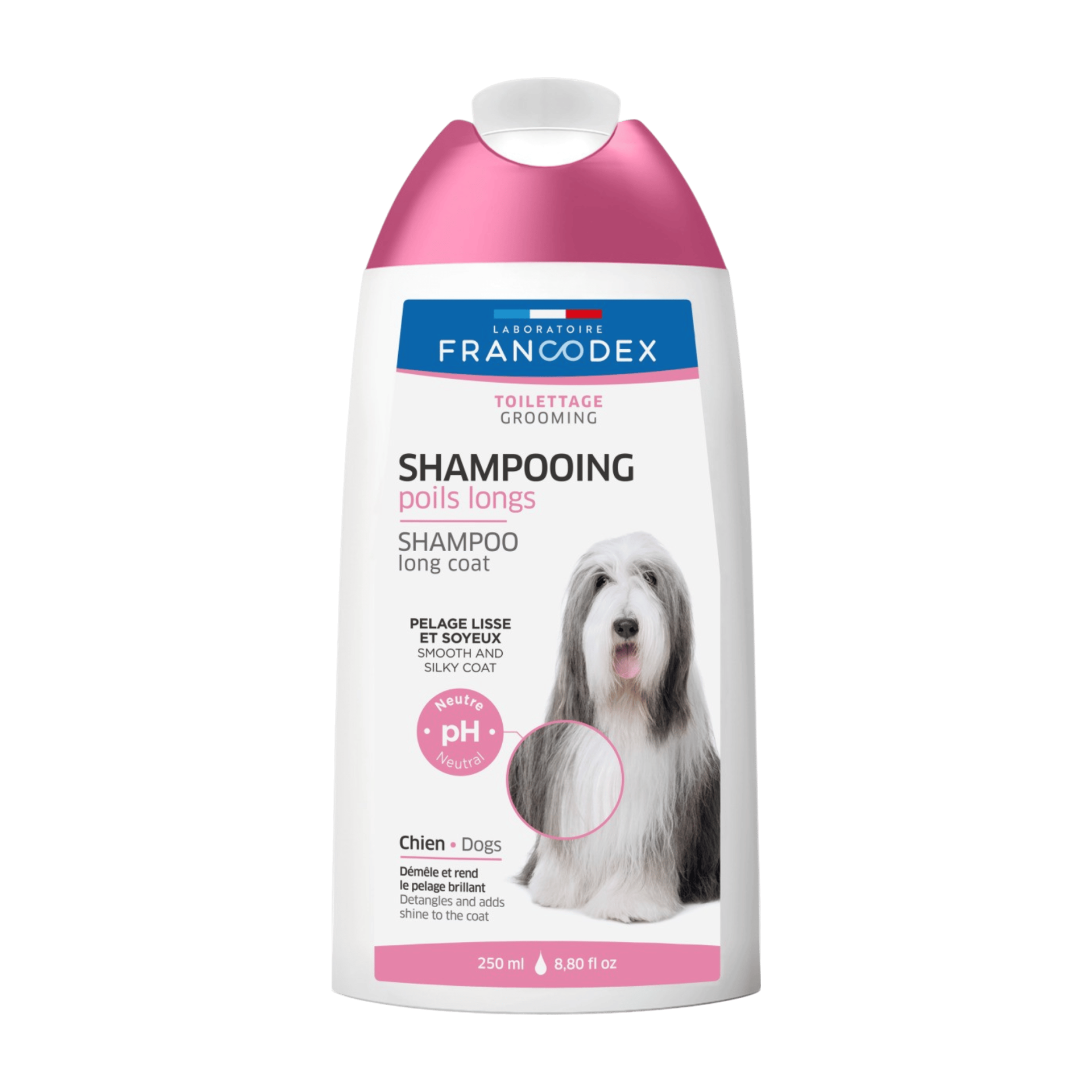 Francodex Šampon dlouhá srst pes 250ml
