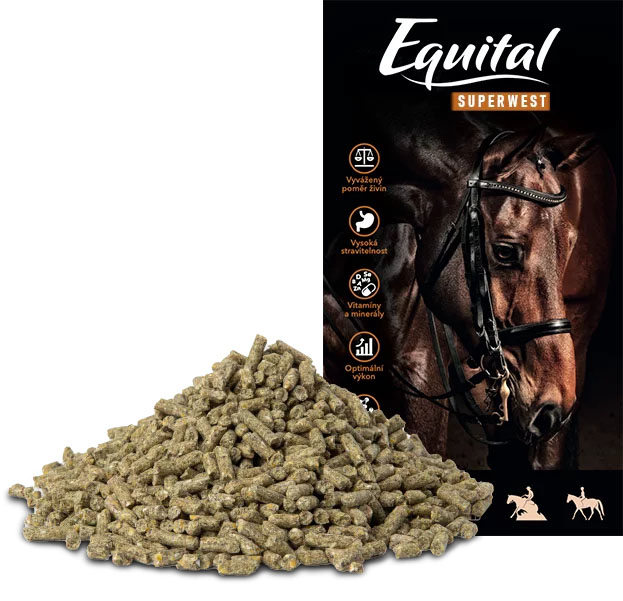 Equital Superwest pro koně 25kg | Packu