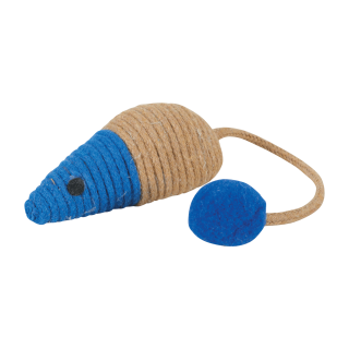 Hračka kočka GRIBOUILLE Myš modrá Zolux
