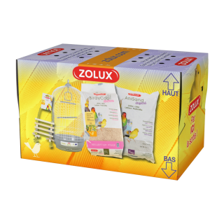 Přepravní krabice papírová pták 14cm Zolux