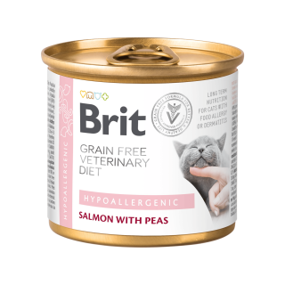 Brit VD Cat GF konz Hypoallergenic 200g