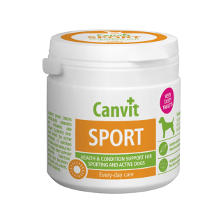 Canvit Sport pro psy ochucený 100g