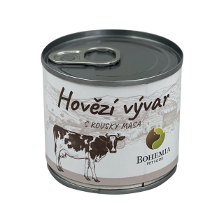 BOHEMIA Vývar Hovězí s kousky masa 140ml