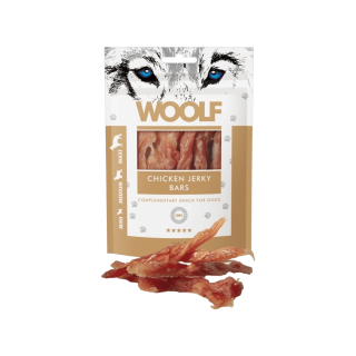 WOOLF pochoutka Chicken Jerky Bars 100g