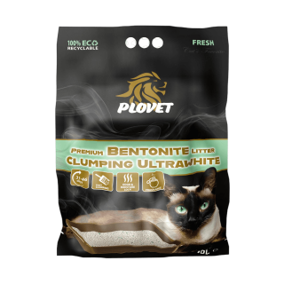 Podestýlka Plovet Ultrawhite Bentonite Fresh 10l