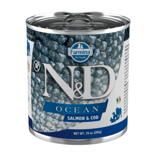 N&D DOG OCEAN Adult Salmon & Codfish 285g