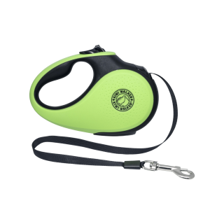 Vodítko samonavíjecí 12kg/3m zeleno/černá Kiwi