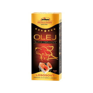 VITAR Veterinae Lososový olej 500ml