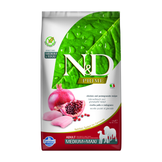 N&D PRIME DOG Adult M/L Chicken & Pomegranate 2,5kg