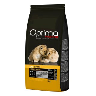 Optima Nova Cat Kitten Chicken&Rice 6kg