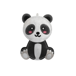 Hračka pes animALL Panda kůže, barevná 22x15,5cm