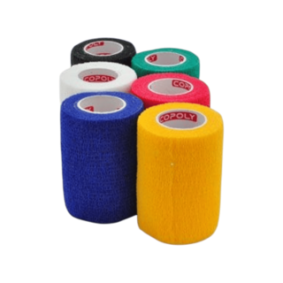 Obinadlo elast. CoPoly 7,5cm x 4,5m MIX 12ks